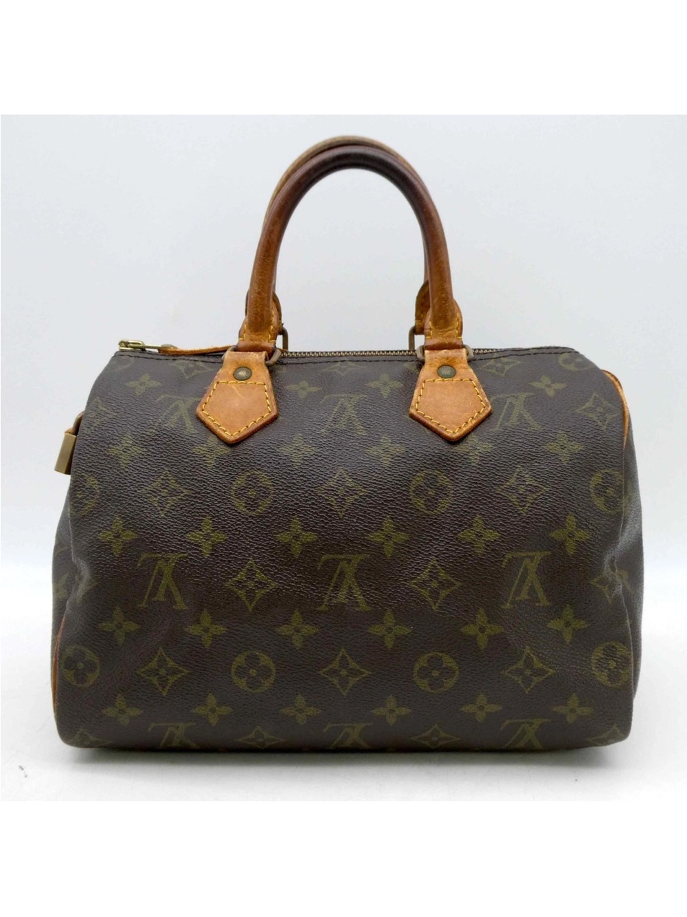 Authentic Vintage Louis Vuitton Monogram Speedy 25 with Original Lock & Key - Picture 2 of 15
